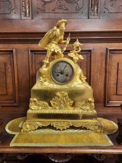 Часы бронзовые 19 века