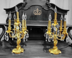 Пара Girandole bronze 